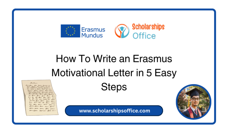 How To Write an Erasmus Motivational Letter in 5 Easy Steps