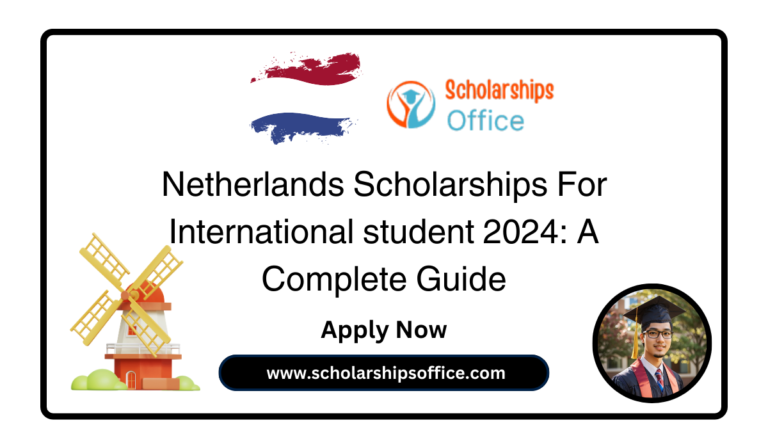 Netherlands Scholarship 2024: A Complete Guide